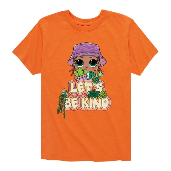 LOL Surprise! - Let's Be Kind Plants - Toddler And Youth Short Sleeve Graphic T-Shirt