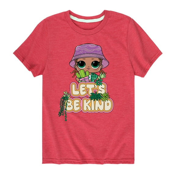 LOL Surprise! - Let's Be Kind Plants - Toddler And Youth Short Sleeve Graphic T-Shirt