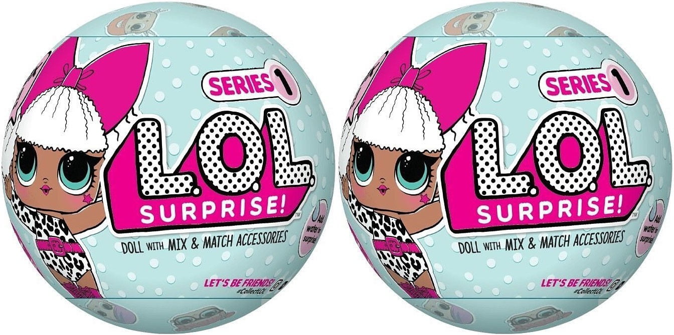 LOL Surprise Lil Outrageous Littles Series 1 Dolls LOT of 2