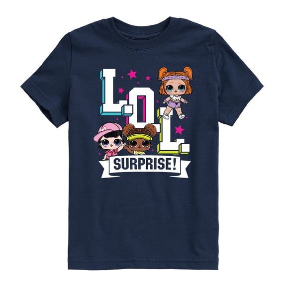 LOL Surprise! - Lol Letterman - Youth Boys Short Sleeve Graphic T-Shirt