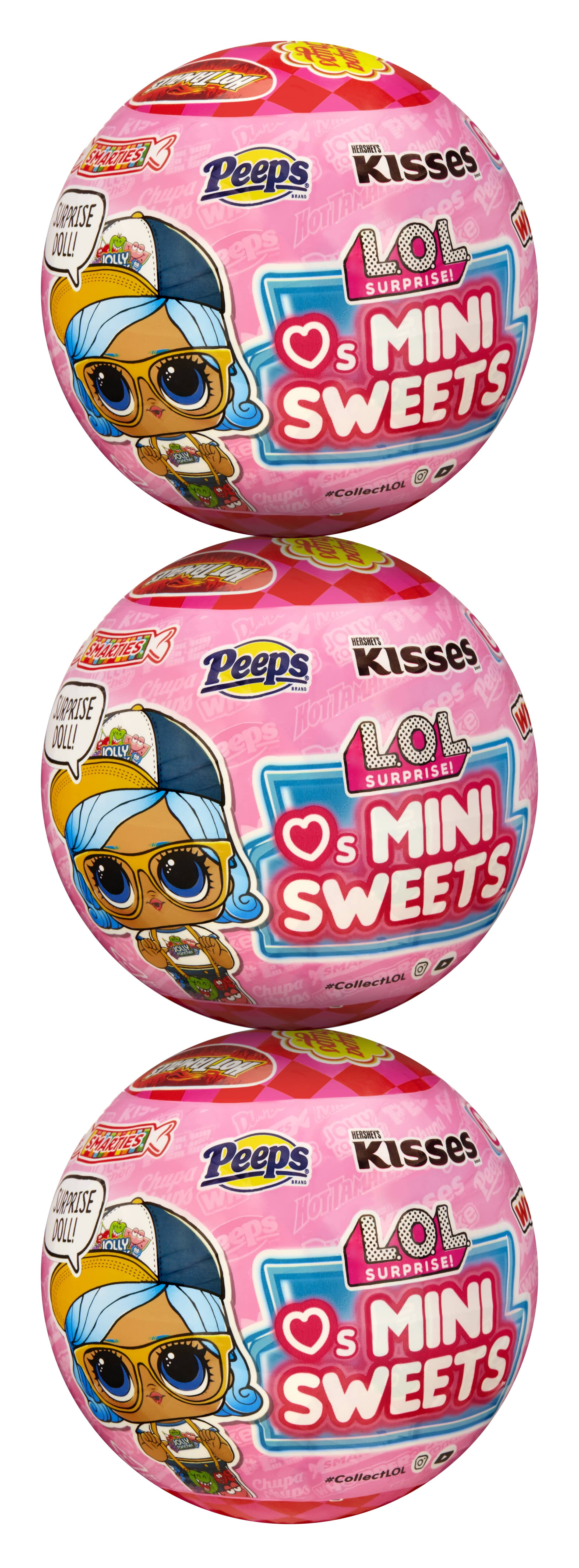 LOL Surprise Loves Mini Sweets Dolls Exclusive 3Pack Dolls,