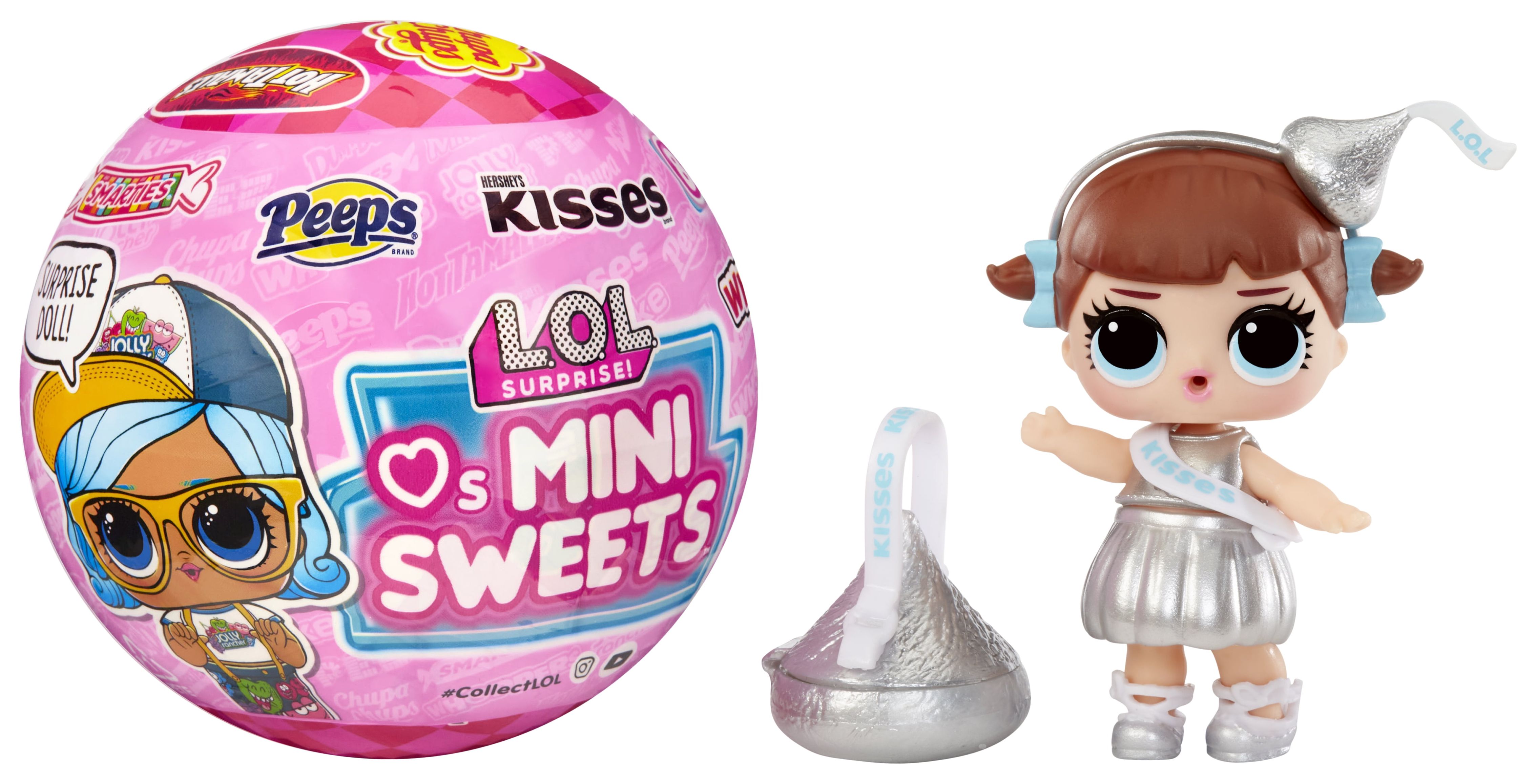 LOL Surprise Loves Mini Sweets Dolls with 8 Surprises, Candy Theme, Accessories, Collectible Doll, Paper Packaging, Children Ages 4+ - image 1 of 6