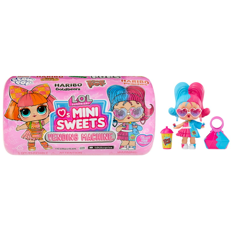 LOL Surprise Loves Mini Sweets Dolls with 8 Surprises, Candy Theme,  Accessories, Collectible Doll, Paper Packaging, Children Ages 4+