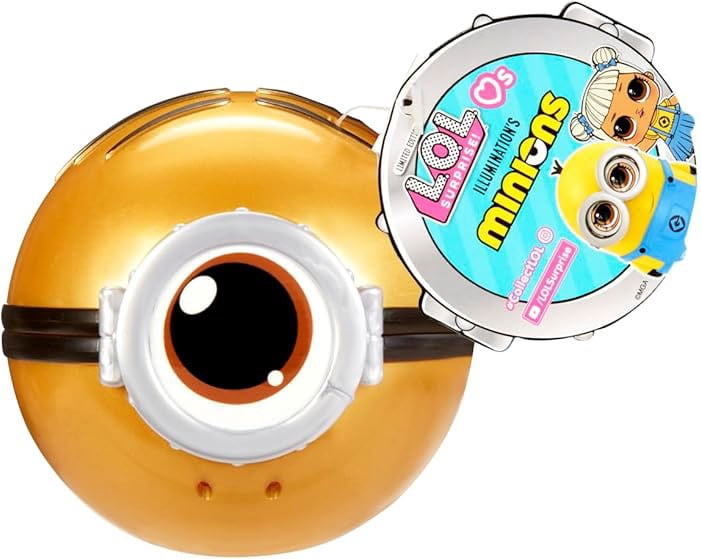 L.O.L. Surprise! Loves Minions Tots - Comprend 1 Poupée, des Tenues et des Accessoires, Boule Minion, Emballage Opaque, Collectionnez les 6 Poupées