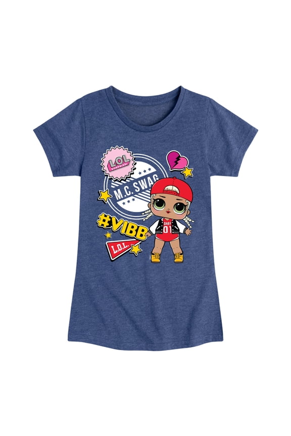 LOL Surprise! - Mc Swag - Toddler And Youth Girls Short Sleeve Graphic T-Shirt