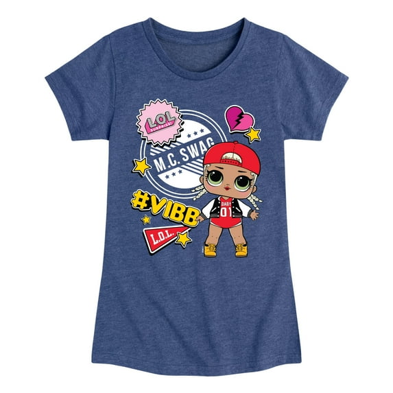 LOL Surprise! - Mc Swag - Toddler And Youth Girls Short Sleeve Graphic T-Shirt
