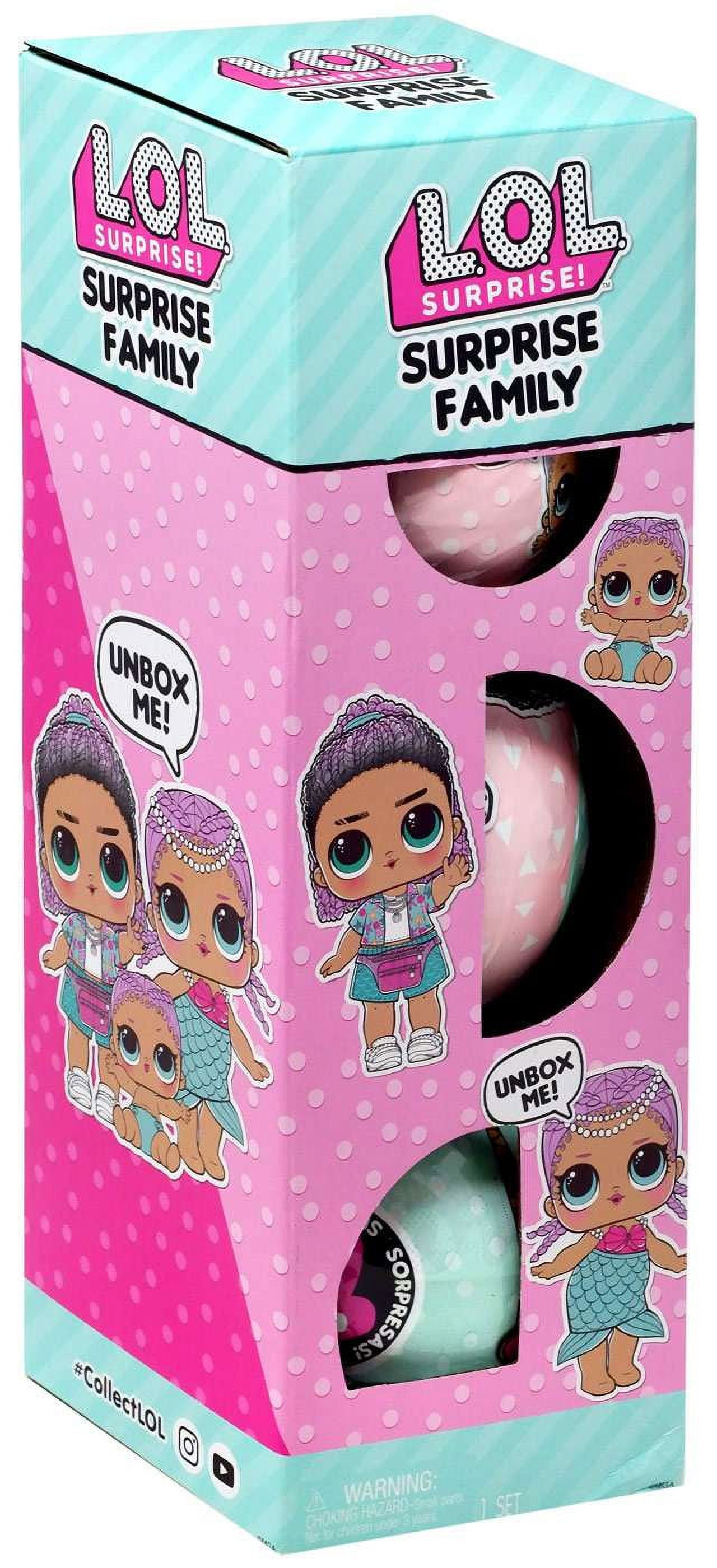 L.O.L. Surprise! Merbaby Family 3 Pack Exclusive with 7+ Surprises