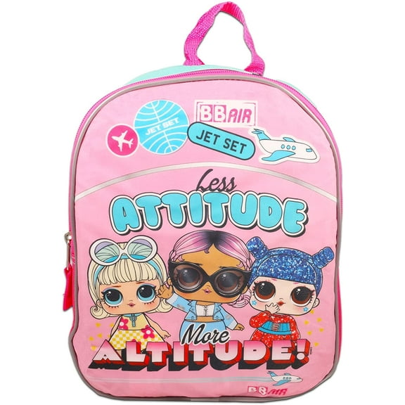 LOL Surprise Mini Backpack for Girls 11" Attitude Altitude Backpack