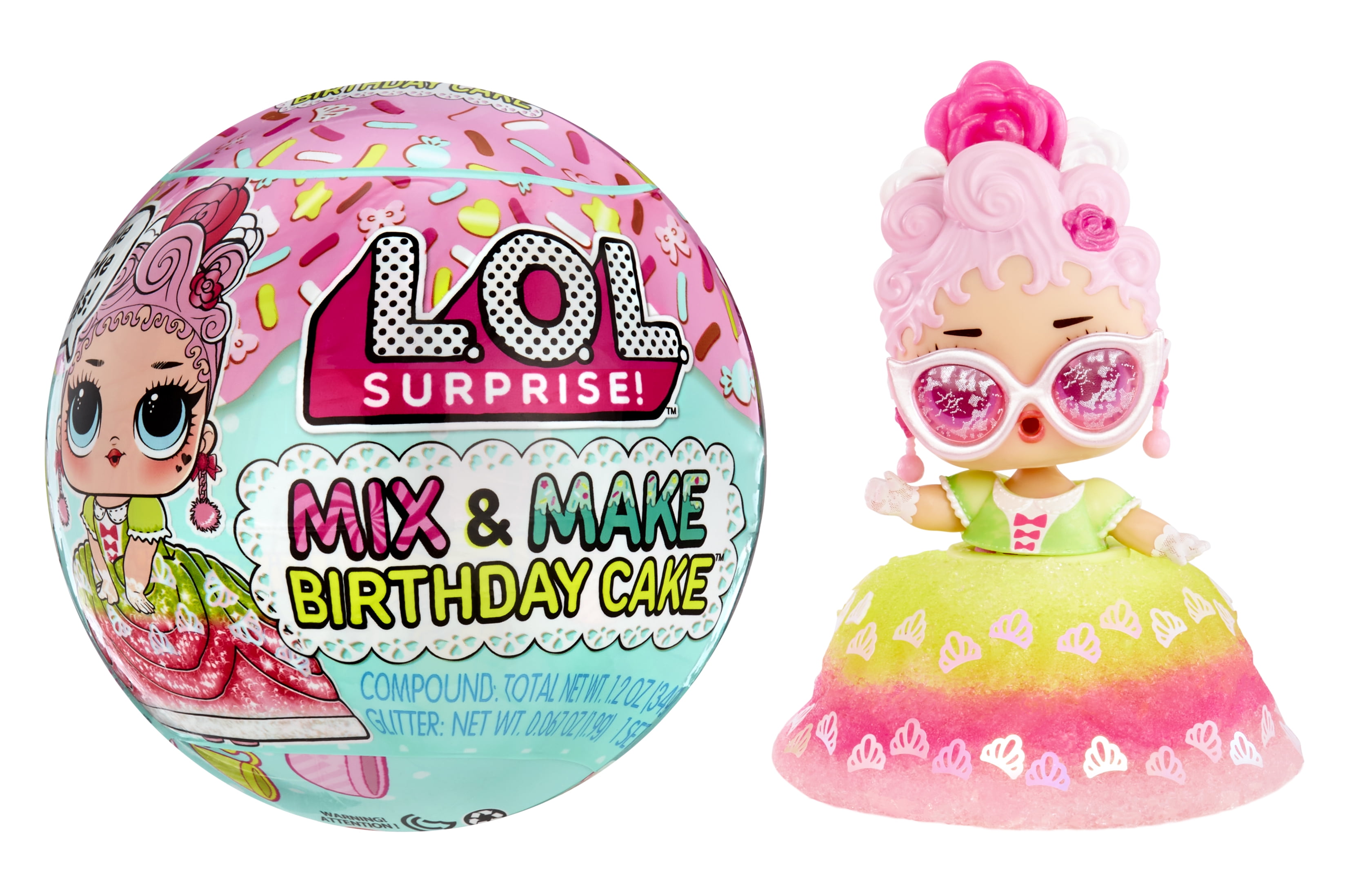 Birthday Cake Suprise Ball Birthday Cake Suprise Ball