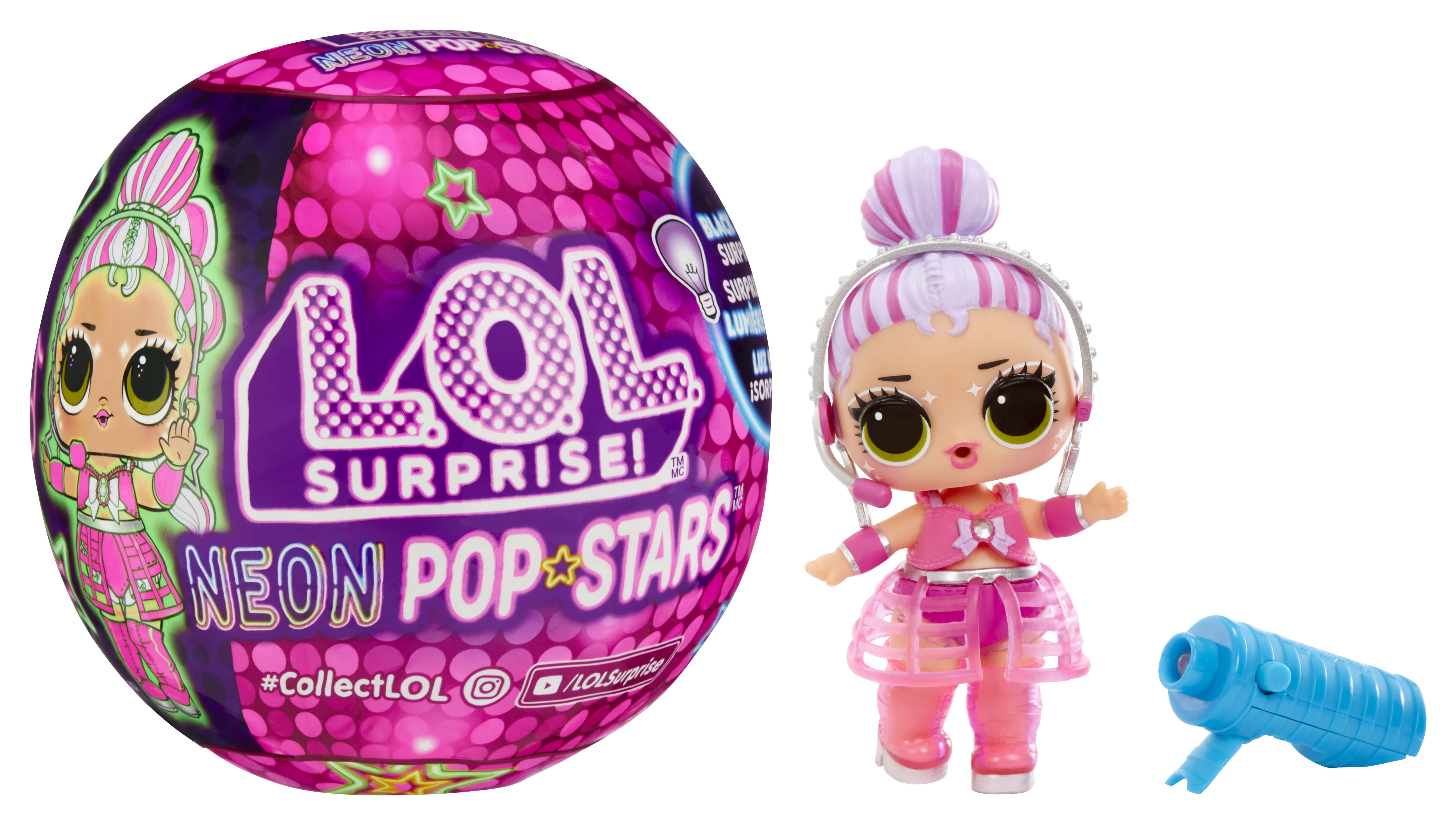 LOL Surprise Neon Pop Stars Tots Ages 4+  (图1)