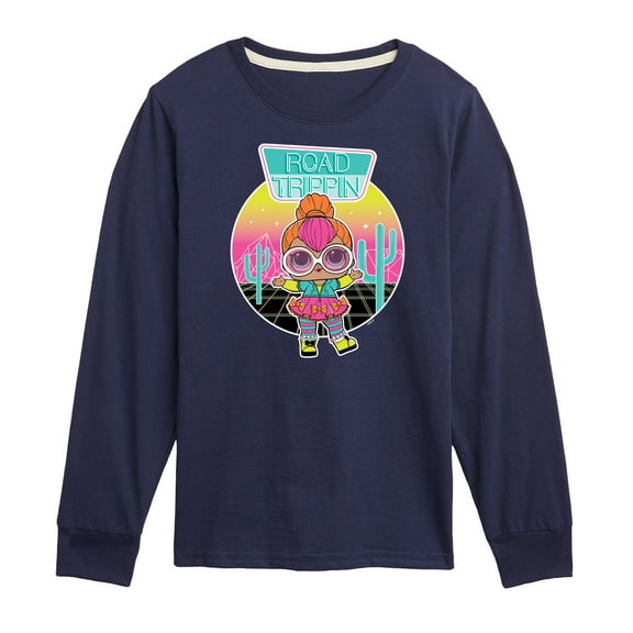 LOL Surprise! - Neon Qt Road Trippin - Toddler And Youth Long Sleeve Graphic T-Shirt