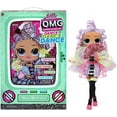 thumbnail image 1 of LOL Surprise OMG Dance Dance Dance Miss Royale Fashion Doll with 15 Surprises Including Magic Blacklight, Shoes, Hair Brush, Doll Stand and TV Package, 1 of 7