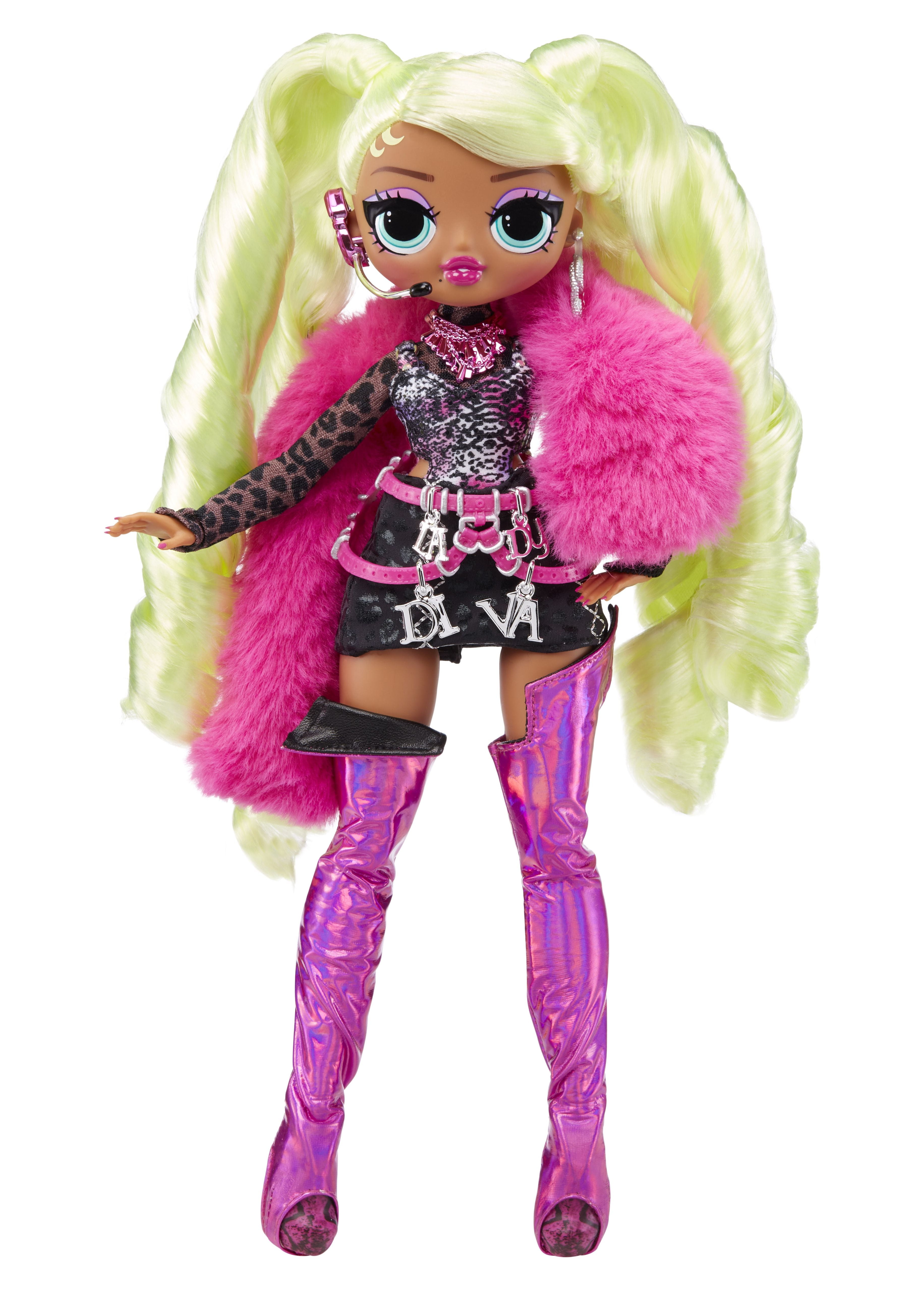 LOL Surprise OMG Fierce Lady Diva Fashion Doll with 15 Surprises