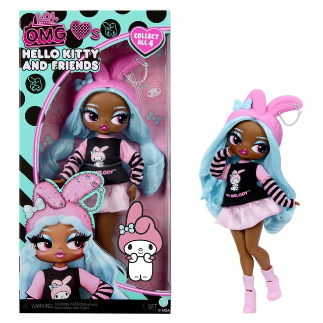 Hello Kitty Moving Sticker LOL Surprise OMG Loves Hello Kitty and Friends, My Melody, Inspired by ...