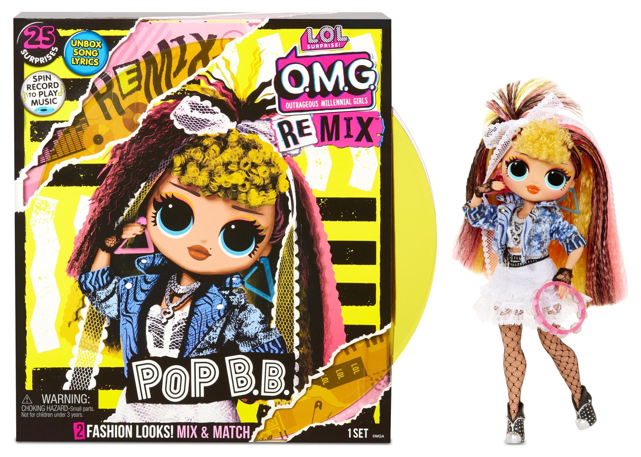 Amazon.co.jp: LOL Surprise OMG Remix 4-in-1 Plane Playset