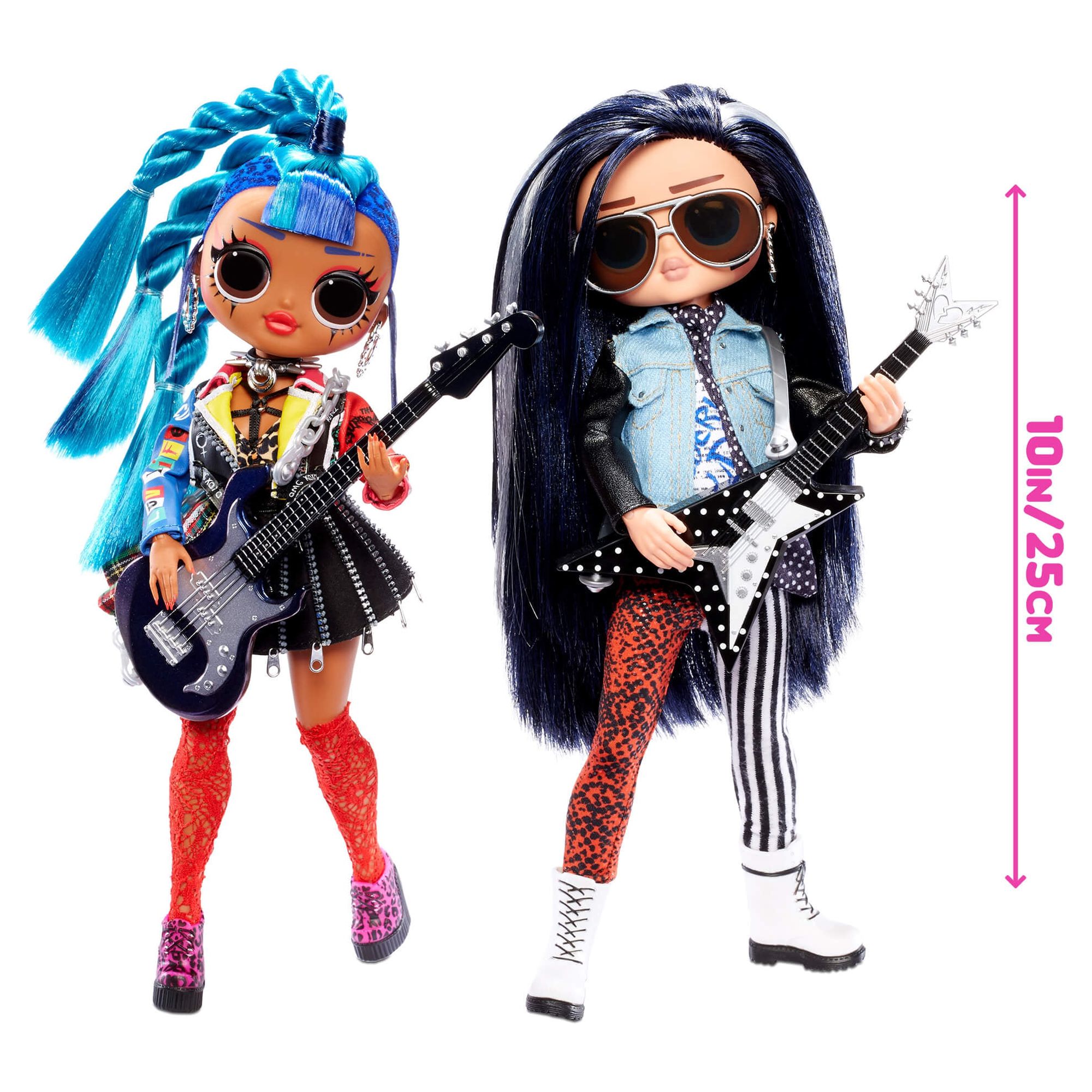 LOL Surprise OMG Remix Rocker Boi and Punk Grrrl 2 Pack - 2 Fashion Dolls With Music - image 1 of 6