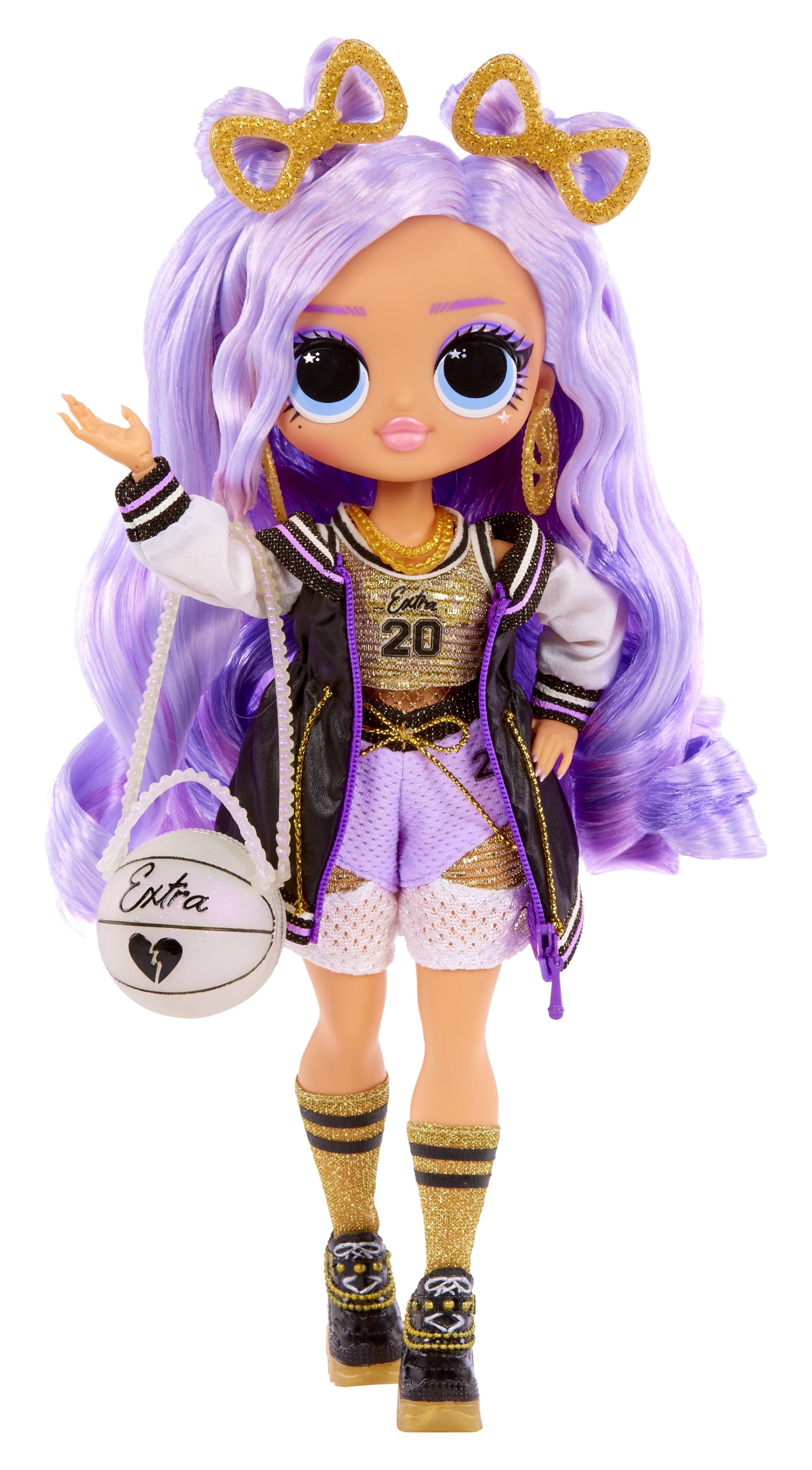 Lol Surprise OMG Sports Fashion Doll – Sparkle Star with 20 Surprises