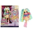 LOL Surprise OMG Sunshine Color Change Bubblegum DJ Fashion Doll with Color Changing Hair and