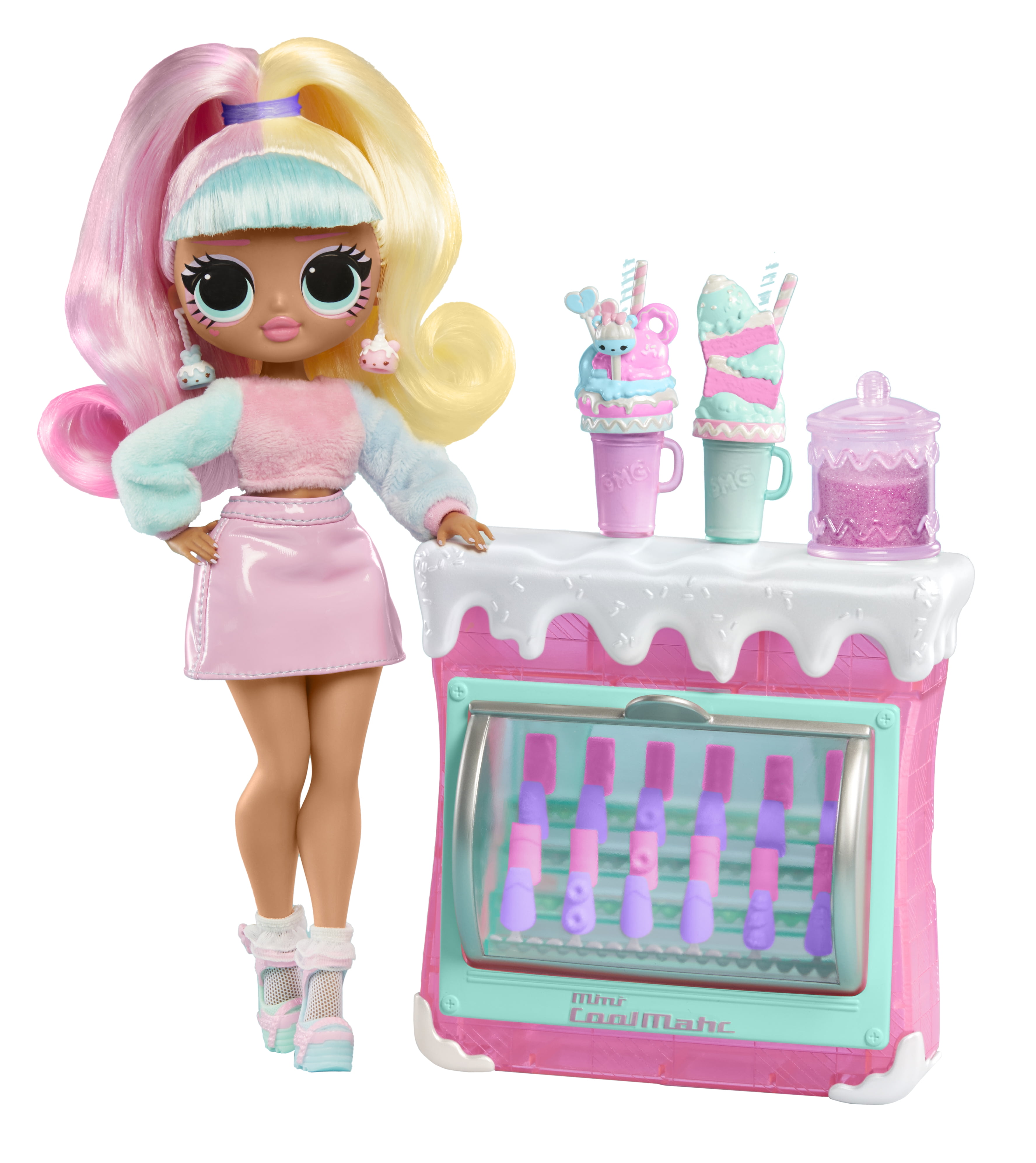 LOL Surprise OMG Sweet Nails Candylicious Sprinkles Shop Doll, Ages 4+