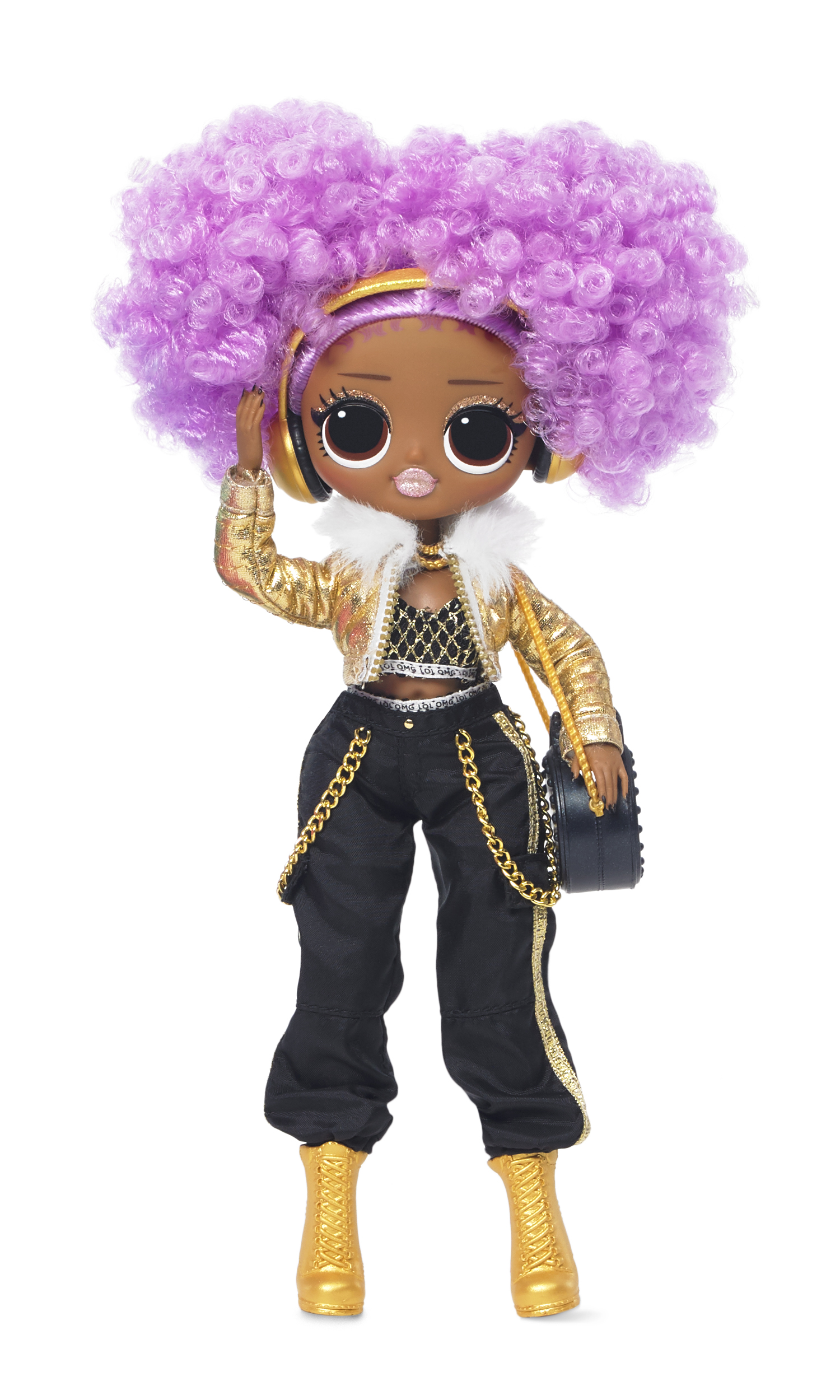 LOL Surprise Omg 24K D.J. Fashion Doll Playset, 20 Pieces, Great Gift for Kids Ages 4 5 6+ - image 1 of 3