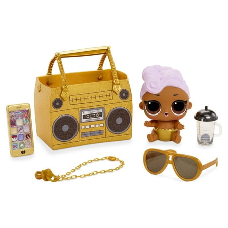 LOL Surprise Ooh La La Baby Surprise Lil D.J. With Purse & Makeup Surprises, Great Gift for Kids Ages 4 5 6+