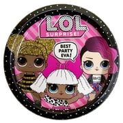 LOL Surprise Paper Dinner Plates, 9 in, 8ct