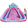 thumbnail image 1 of LOL Surprise Pink River Race Inflatable Water Park, 2 Slides, Climbing Wall & Blower, Outdoor Toy, Ages 4 and up, 1 of 10