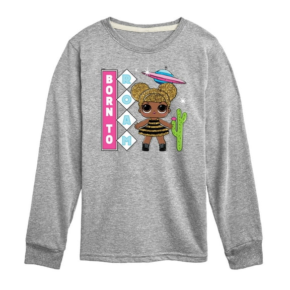 LOL Surprise! - Queen Bee Born To Roam - Toddler And Youth Long Sleeve Graphic T-Shirt