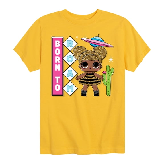 LOL Surprise! - Queen Bee Born To Roam - Toddler And Youth Short Sleeve Graphic T-Shirt