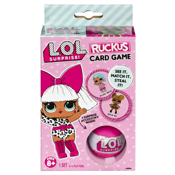 LOL Surprise Ruckus Card Game