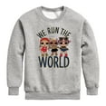thumbnail image 1 of LOL Surprise! - Run The World - Toddler And Youth Crewneck Fleece Sweatshirt, 1 of 5