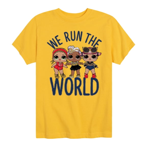 LOL Surprise! - Run The World - Toddler And Youth Short Sleeve Graphic T-Shirt