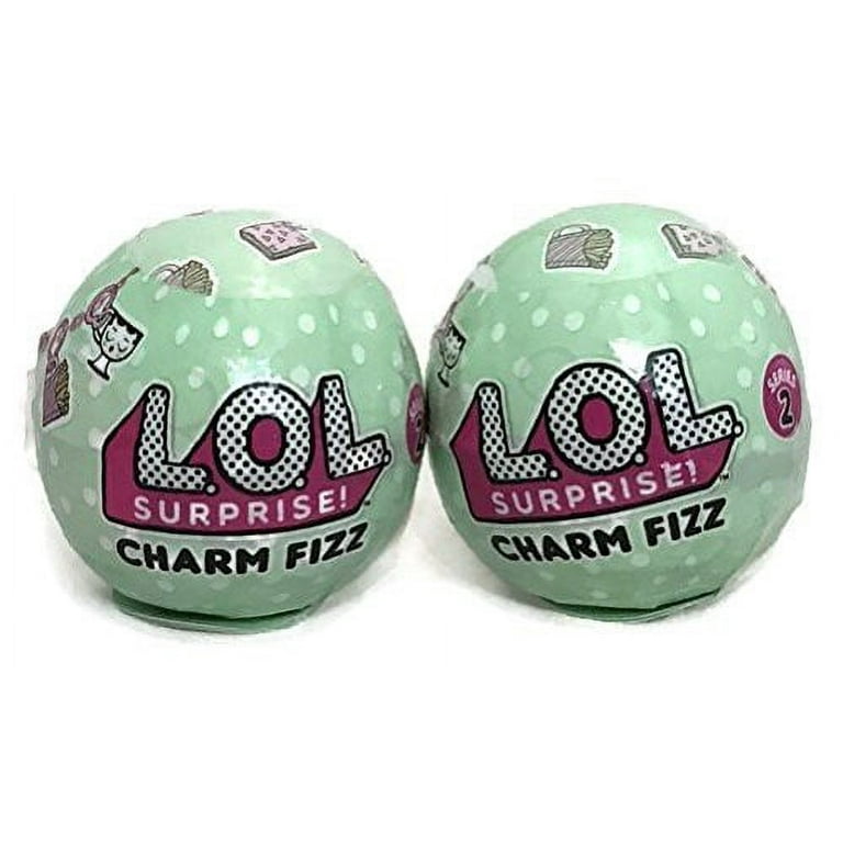 LOL Surprise Series 2 Charm Fizz Bath Bomb Set of 2 Walmart