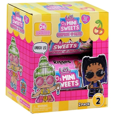 LOL Surprise Series 2 Surprise-O-Matic Ring Pop & Jelly Belly Mystery 2-Pack