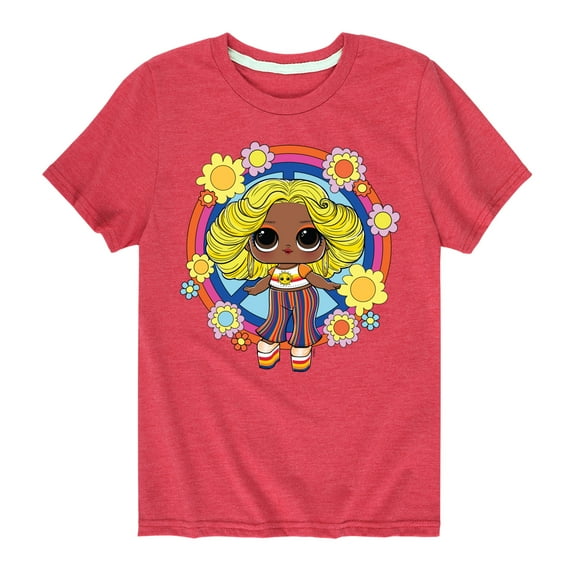 LOL Surprise! - Shine Bay Bay Retro - Toddler And Youth Short Sleeve Graphic T-Shirt