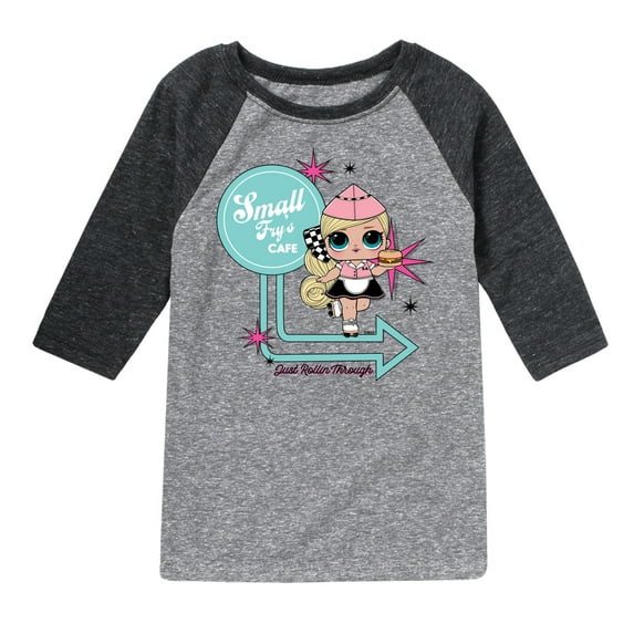 LOL Surprise! - Small Frys Cafe - Toddler And Youth Raglan Graphic T-Shirt