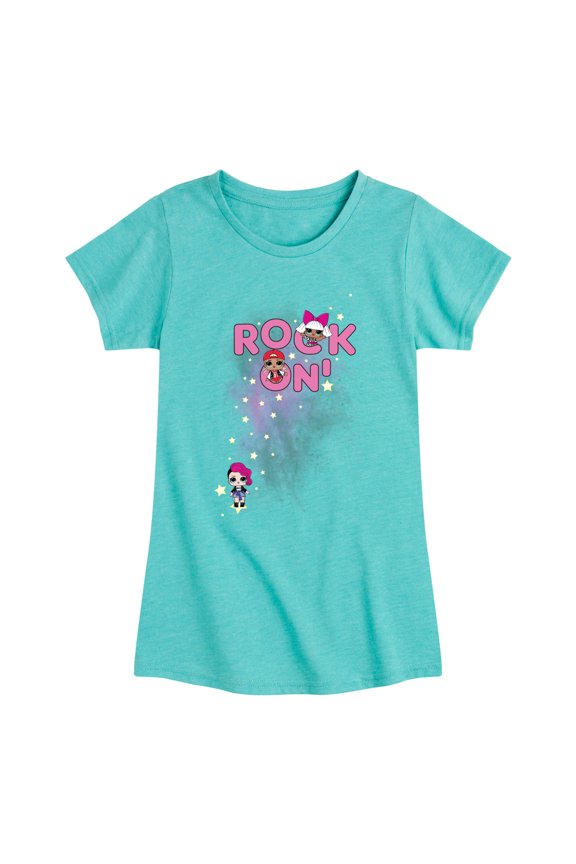 LOL Surprise! - Space Rock Girls - Toddler And Youth Girls Short Sleeve Graphic T-Shirt