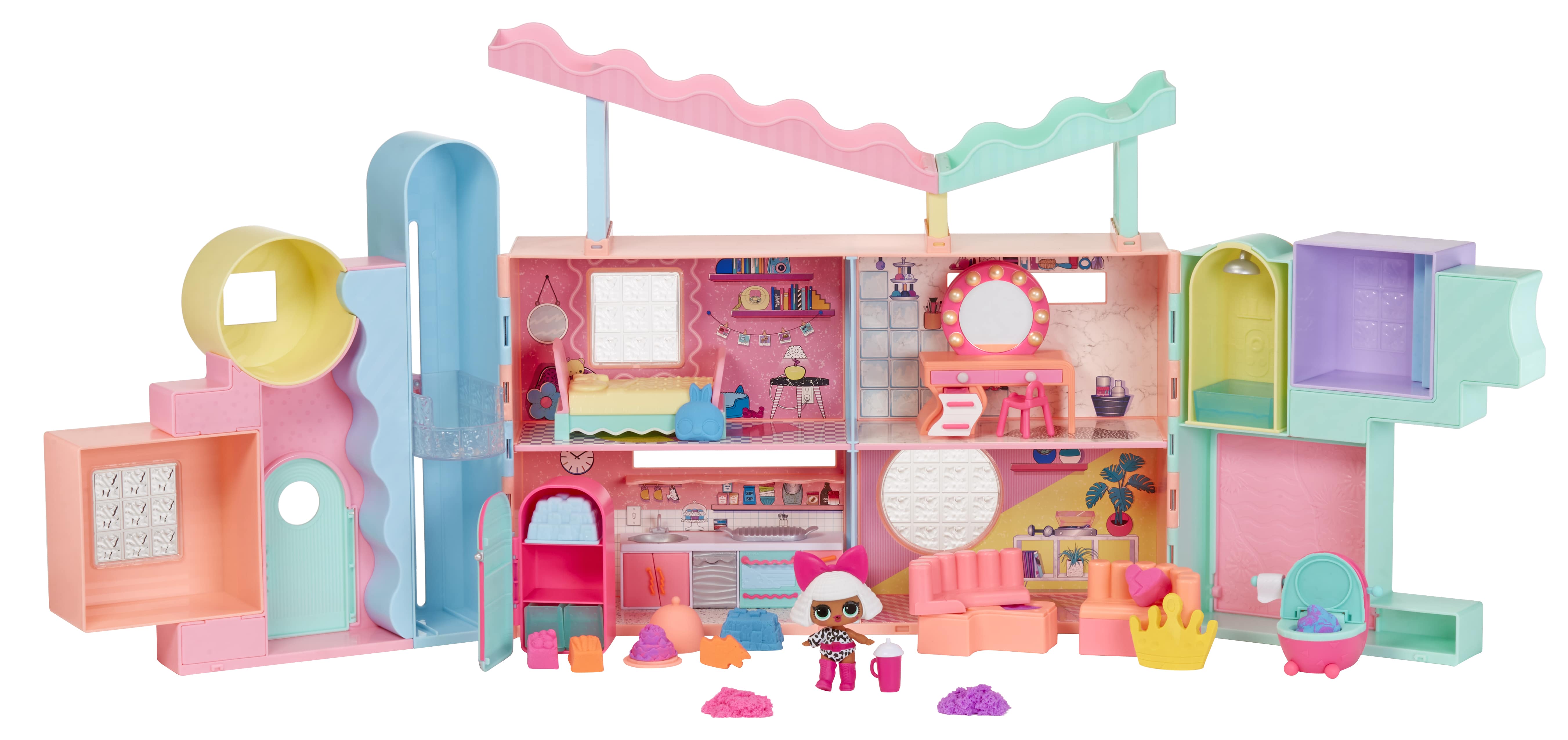 LOL Surprise Squish Sand Magic House Playset with Tot, Ages 4+ - image 1 of 7