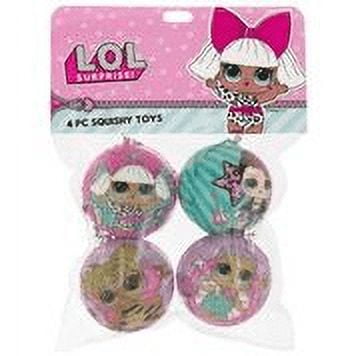 LOL Surprise Squishy Toys 4 Piece Set