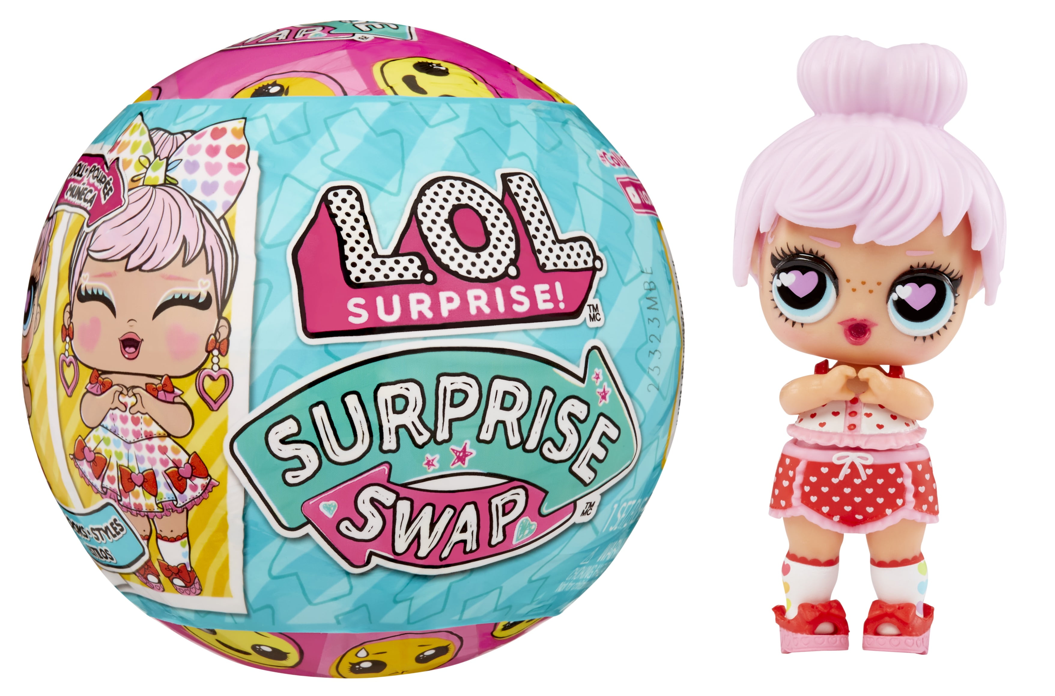 LOL Surprise! Surprise Swap Tots- with Collectible Doll, Extra Expression, 2 Looks in One, Water Unboxing Surprise, Limited Edition Doll, Great Gift for Girls Age 3+ $9.97