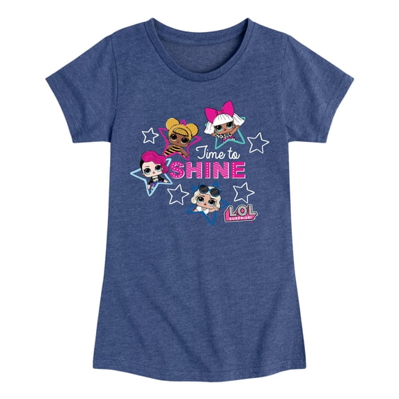 LOL Surprise! - Time To Shine - Toddler And Youth Girls Short Sleeve Graphic T-Shirt