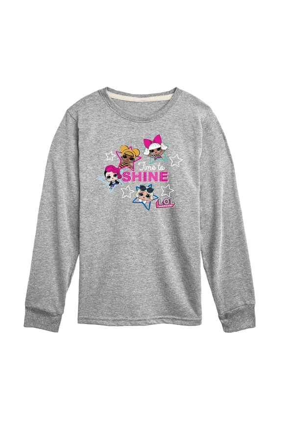 LOL Surprise! - Time To Shine - Toddler And Youth Long Sleeve Graphic T-Shirt
