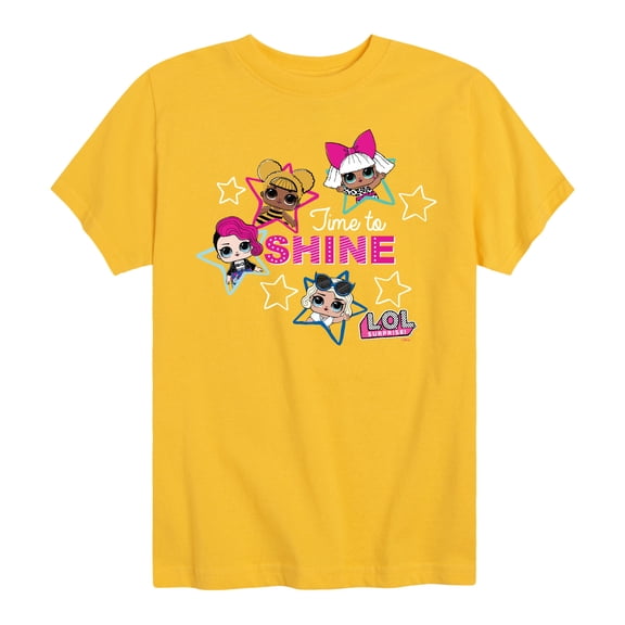 LOL Surprise! - Time To Shine - Toddler And Youth Short Sleeve Graphic T-Shirt