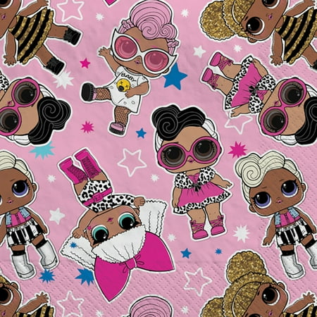 LOL Surprise Together 4Eva Beverage Napkins (16)