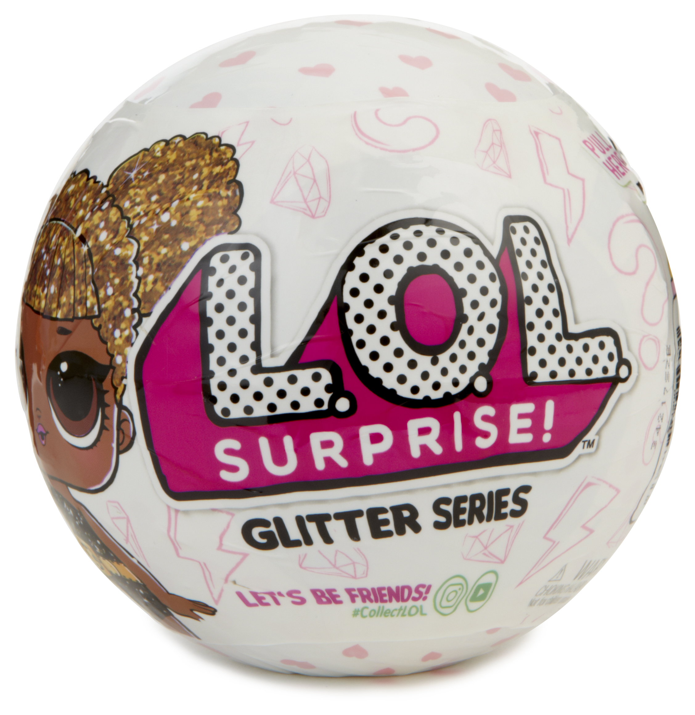 LOL Surprise Tots Ball- Glitter, Great Gift for Kids Ages 4 5 6+ - image 1 of 3