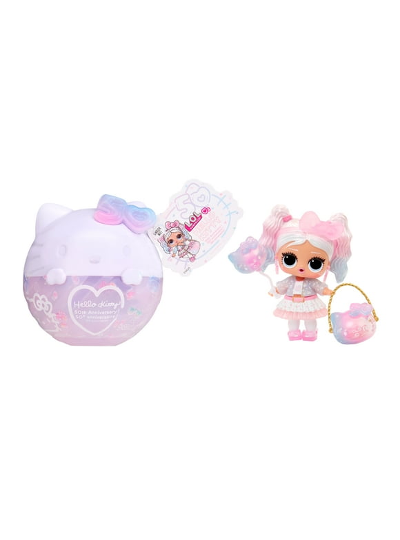 LOL Surprise Tots Miss Pearly Doll w/ 7 Surprises, Collectible, 50th Anniversary Theme, Limited Edition, Great Gift for Girls Age 3+