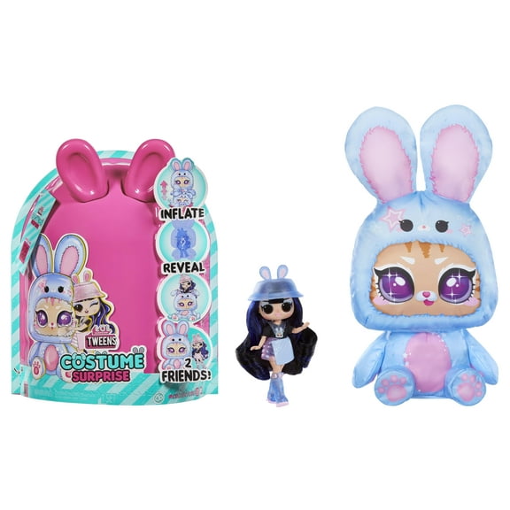 LOL Surprise Tweens Costume Surprise Aya Cherry Fashion Doll with Inflatable Blue Bunny Pet Costume and Multiple Surprises Including Fabulous Fashions & Accessories - Great Gift for Kids Ages 4+