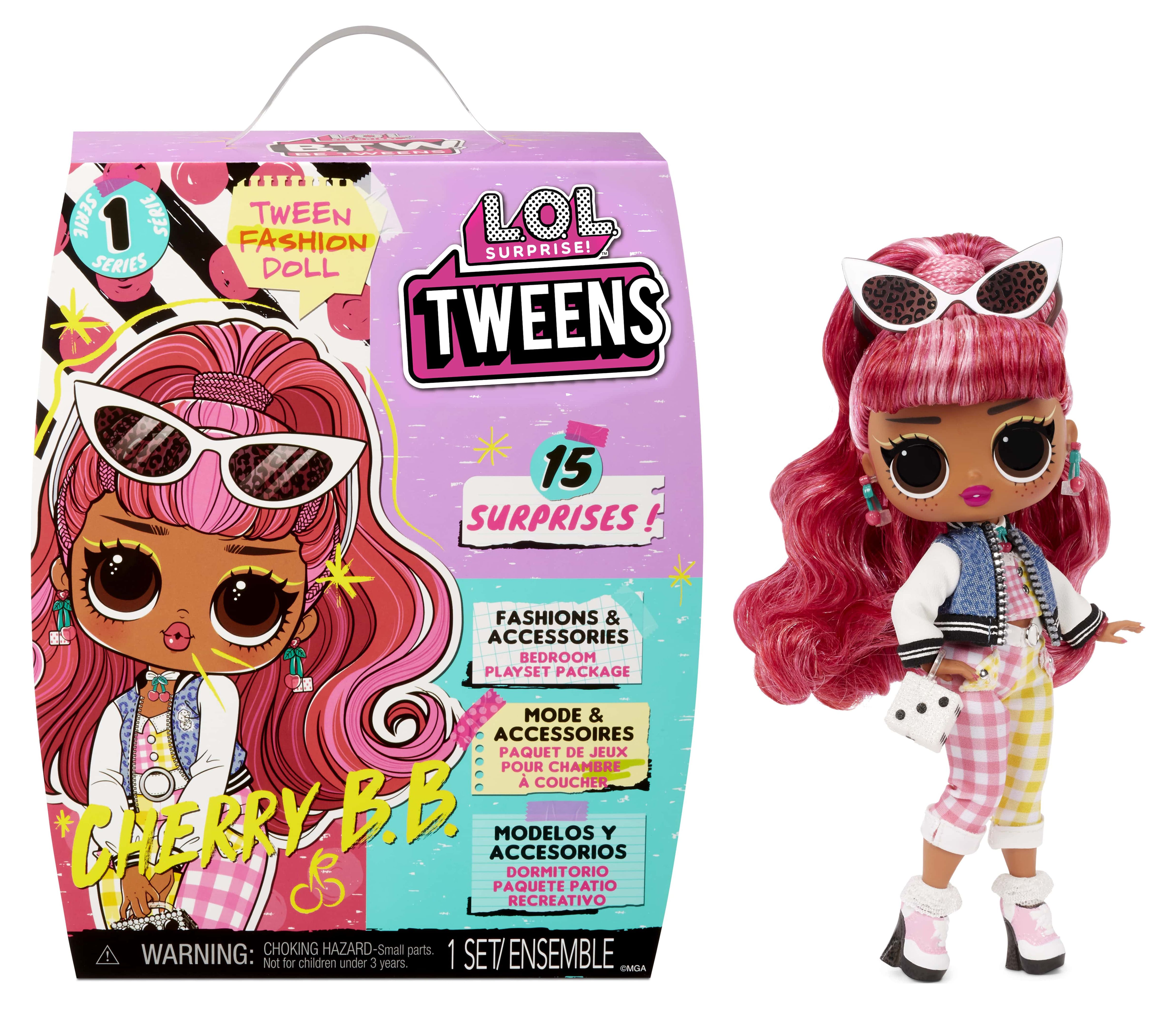 LOL Surprise Tweens Fashion Doll Cherry BB With 15 Surprises, Great Gift for Kids Ages 4 5 6+ - image 1 of 8