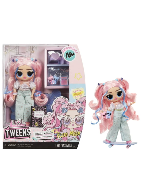 LOL Surprise Tweens Fashion Doll Flora Moon with 10+ Surprises, Great Gift for Kids Ages 4+