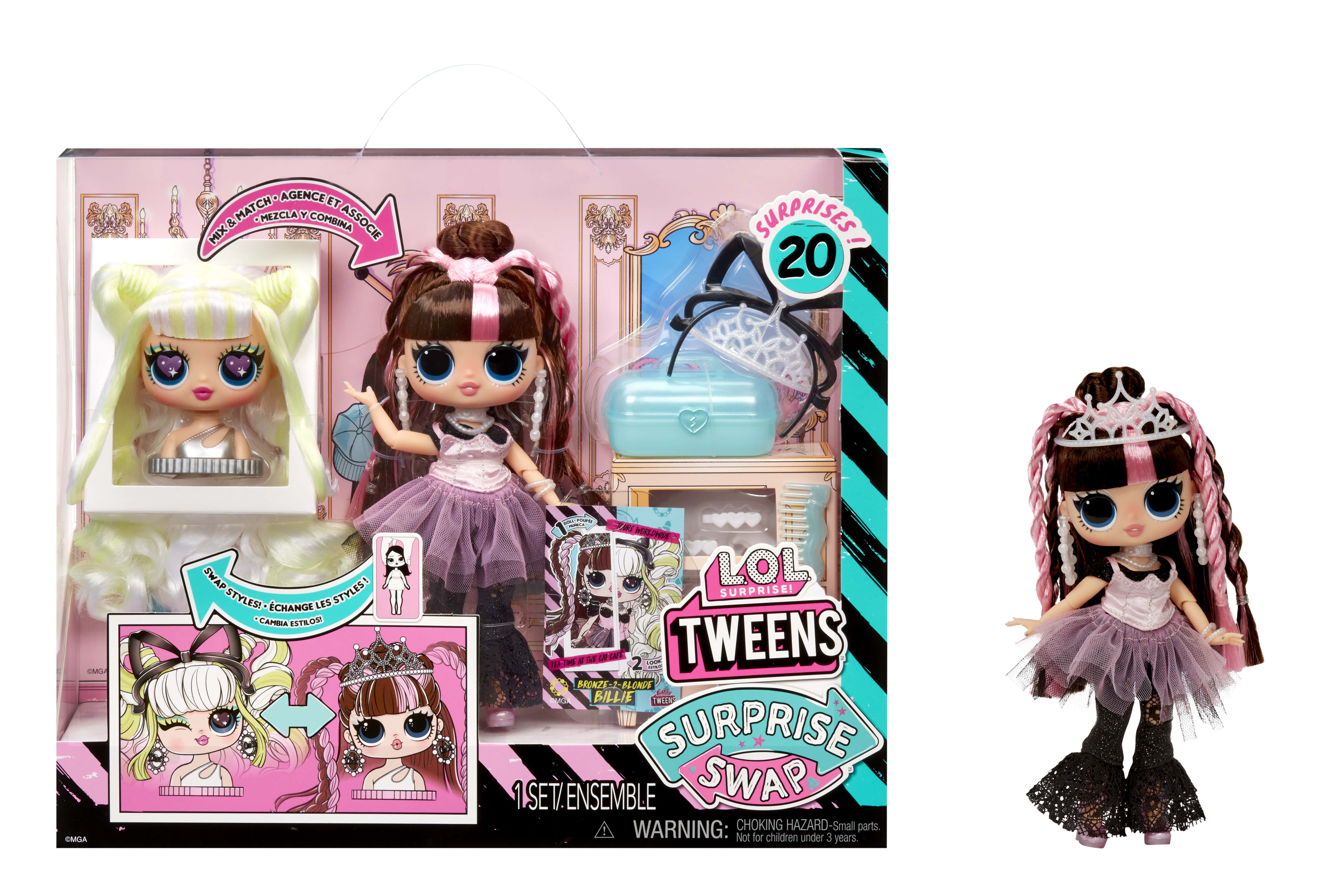 LOL Surprise Tweens Fashion Doll Cassie Cool with 10+ Surprises